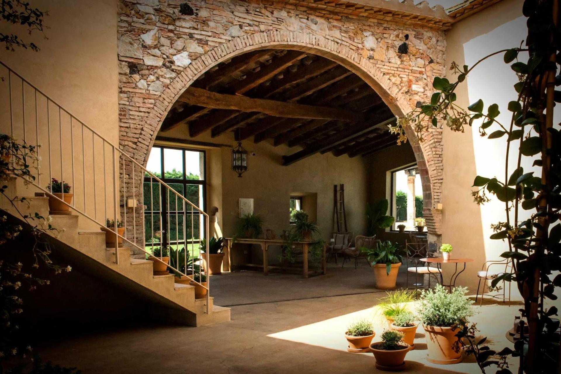 Bed and Breakfast Mas Pla à Riudellots de la Selva Extérieur photo